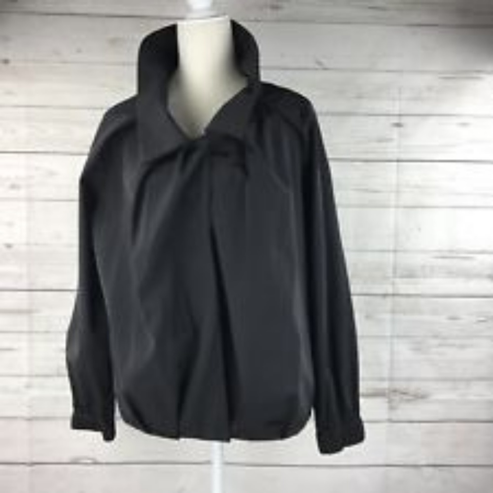 Simply VERA WANG Black Cropped Cape Jacket XS